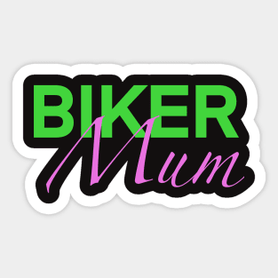 Biker Mum Sticker